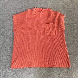 Knit Breeze Top Salmon Colored By Andre'e Looks like Simply Southern Size XL